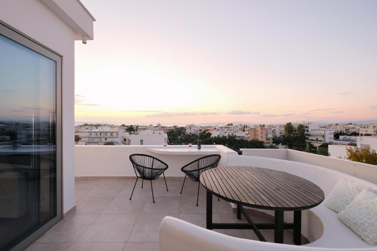 Amazing Suite At Glyfada With Sea View & Jacuzzi Athén Kültér fotó